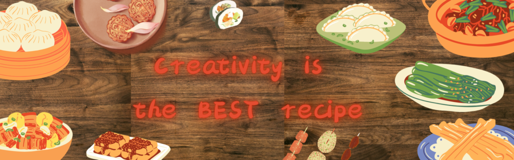 Main Banner, creativity is the best recipe